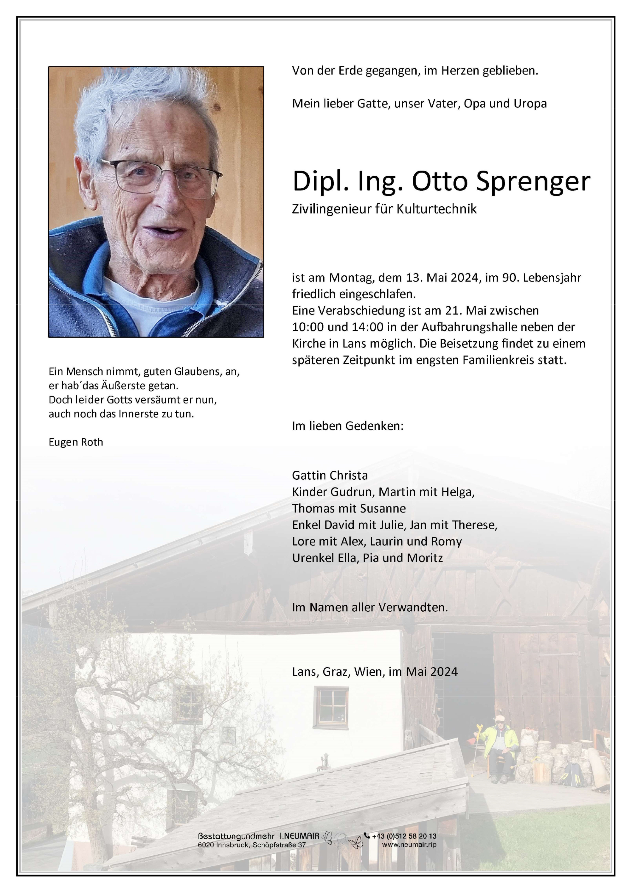 Otto Sprenger